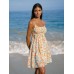 Floral Strap Beach Dress