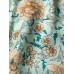 Floral Print Raglan Sleeve Beach Dress