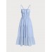 Light Blue Midi Beach Dress