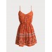 Boho Bloom Strap Beach Dress