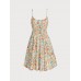 Floral Strap Beach Dress