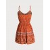 Boho Bloom Strap Beach Dress