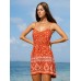 Boho Bloom Strap Beach Dress