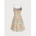 Floral Strap Beach Dress