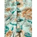 Floral Print Raglan Sleeve Beach Dress