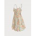 Floral Strap Beach Dress